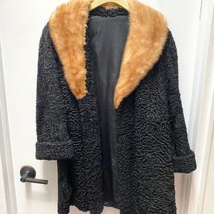 1950's Vintage Fur Coat